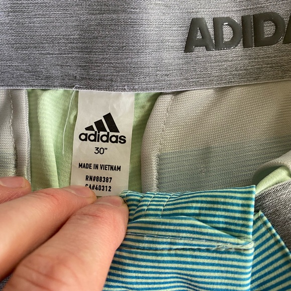 Adidas Blue Shorts - Picture 3 of 5